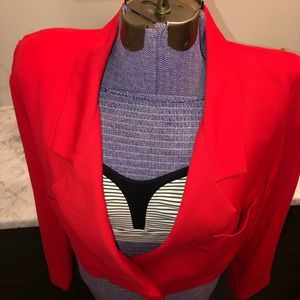 Vintage Crop Blazer